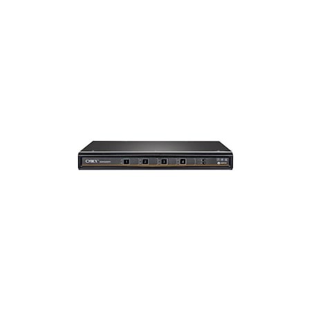 Vertiv Secure MultiViewer KVM Switch 4 Port SCMV245DPH-400